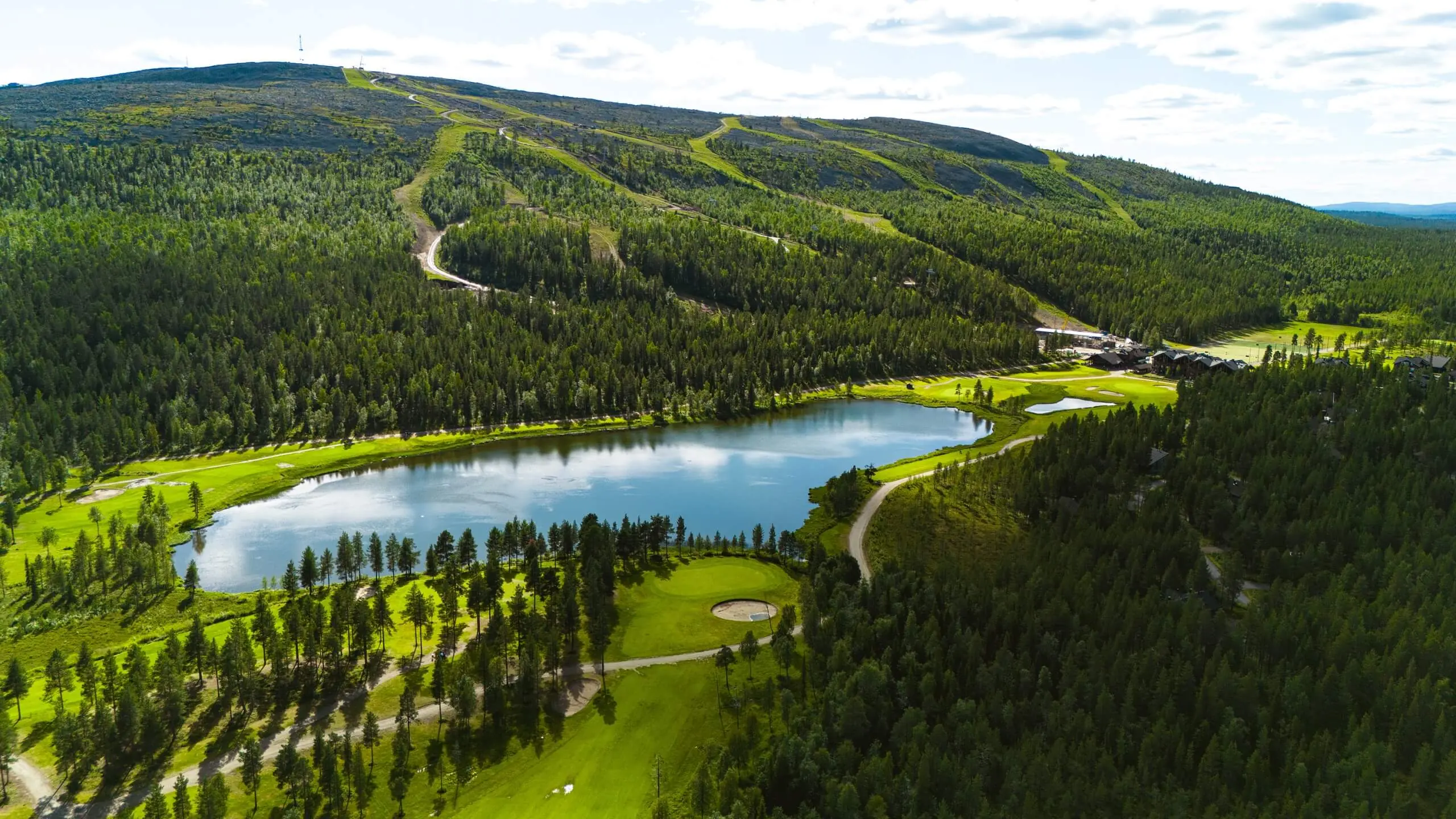 Levi Golf aerial view