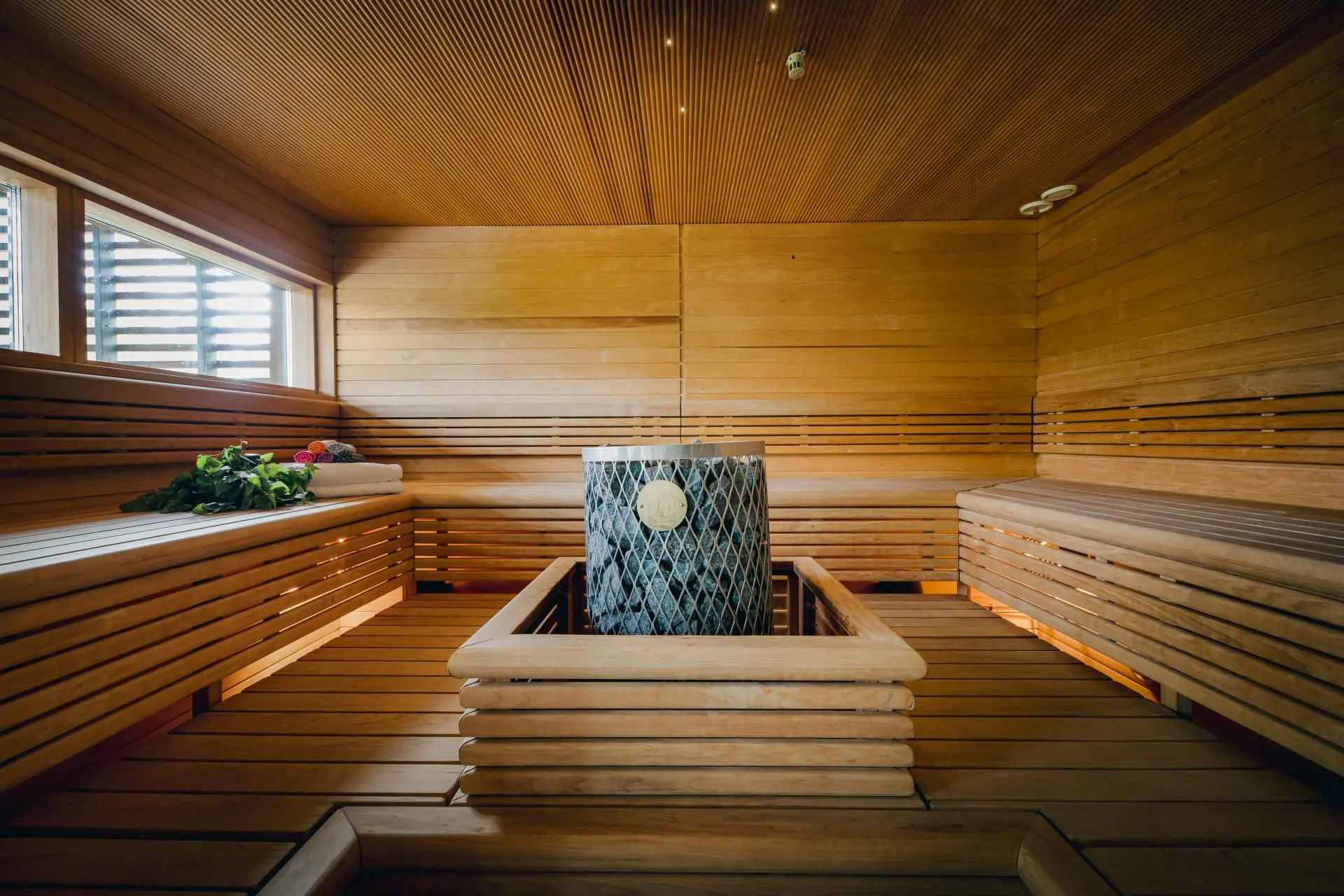 Finnish sauna at Levi Spirit